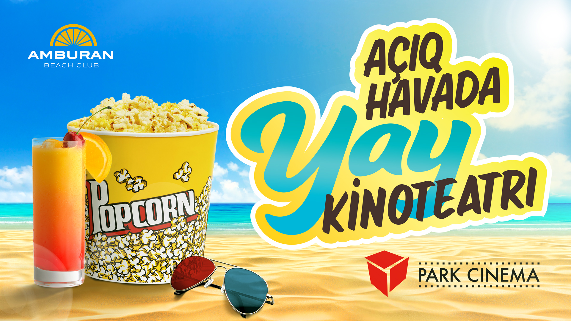 3 iyun tarixində Park Cinema Amburan Beach Club-da yay mövsümünə start verir