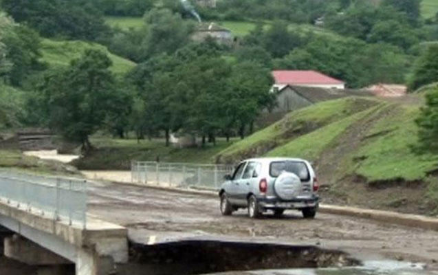 Bakı-Şamaxı yolunda vəziyyət pisləşib - RƏSMİ
