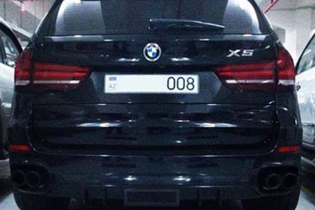 “008” maşın nömrəsi ona 40 minə başa gəldi