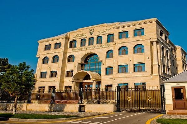 Sumqayıtda polis rəisinin otağında dava