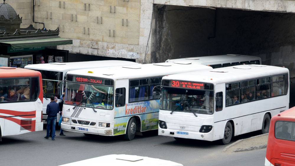 Bakıda sərnişin avtobuslarının 70 faizi texniki baxışdan keçməyib - VİDEO