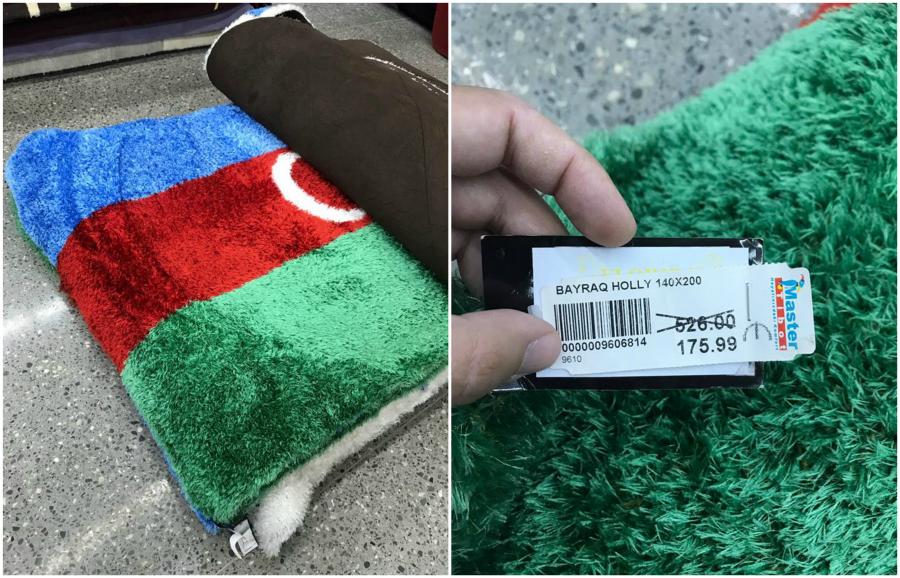 Bakıdakı bu şirkətin ayaqaltı xalçaları tənqid edildi - fotolar