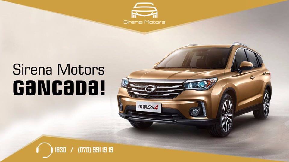 Sirena Motors artıq Gəncədə - Foto
