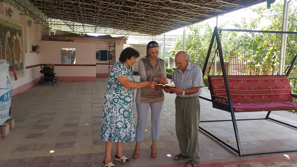 Qənirə Paşayeva Tovuzda təbii fəlakətin zərər vurduğu kəndləri ziyarət edib - FOTO