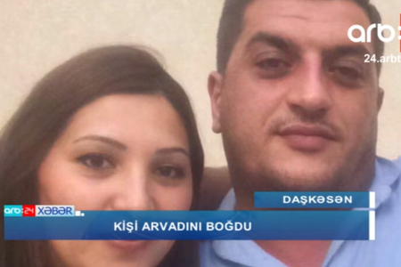Əmisi nəvəsinin toyuna getdi - Əri boğub öldürdü - VİDEO