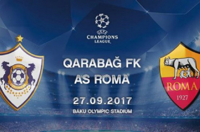 “Qarabağ” – “Roma” matçının 42 min bileti satılıb