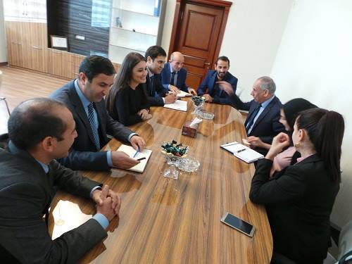 İraqın ölkəmizdəki səfiri universitetdə qonaq olub