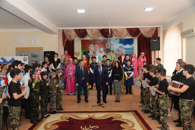 Nəsimi rayonunda 18 oktyabr - Dövlət müstəqilliyi günü münasibətilə tədbir keçirilib