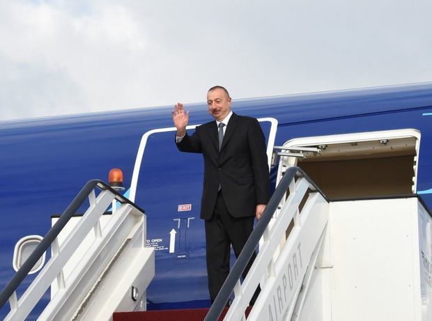 İlham Əliyevin Türkiyəyə səfəri başa çatdı