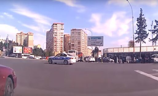 DYP avtomobili həyəcanlı anlar yaşatdı – VİDEO