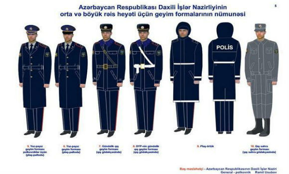 Azərbaycan polisi qış geyiminə keçdi