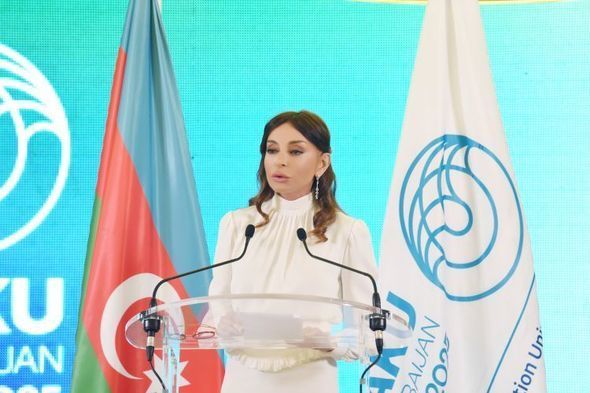 " Azərbaycanın ərazi bütövlüyü bərpa olunmalıdır" - Mehriban Əliyeva