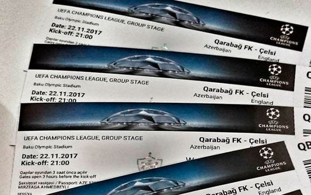 “Qarabağ” – “Çelsi” oyununa biletlər bitdi