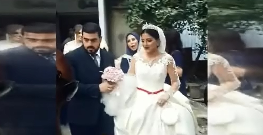 Bakıda ərəblə azərbaycanlı qızın dəbdəbəli toyu: gəlini qızılı "Rolls Royce"la apardı (VİDEO)