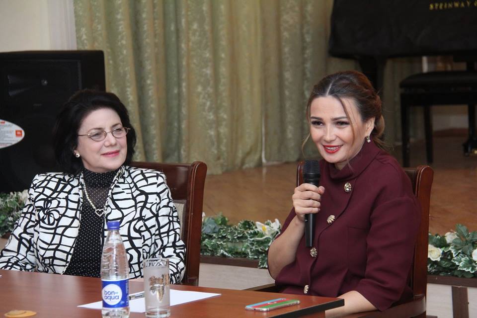 Bəstəkarlar İttifaqında Qənirə Paşayeva ilə görüş keçirildi