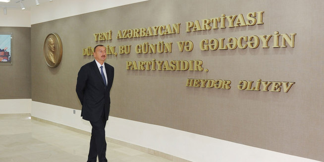 Yeni Azərbaycan Partiyasının yaradılmasından 25 il ötür