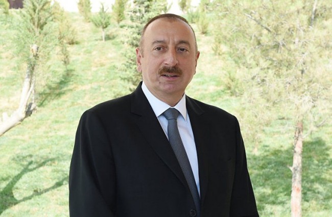 İlham Əliyev Tərtər rayonunda