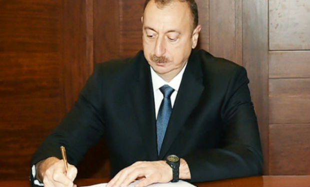 İlham Əliyev hərbi xidmətlı bağlı sərəncam imzaladı