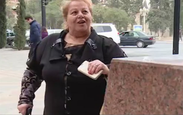 28 ildən sonra Gəncəyə gələn erməni qadın - Video