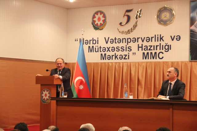 “Hərbi Vətənpərvərlik və Mütəxəssis Hazırlığı Mərkəzi” ilin yekun tədbirini keçirdi