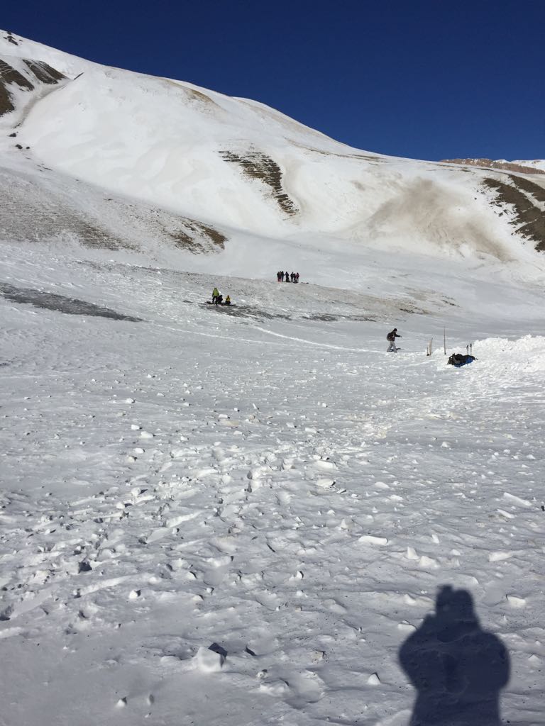 FHN itkin düşən alpinistlərin axtarışı əməliyyatından görüntüləri yaydı - FOTOLAR