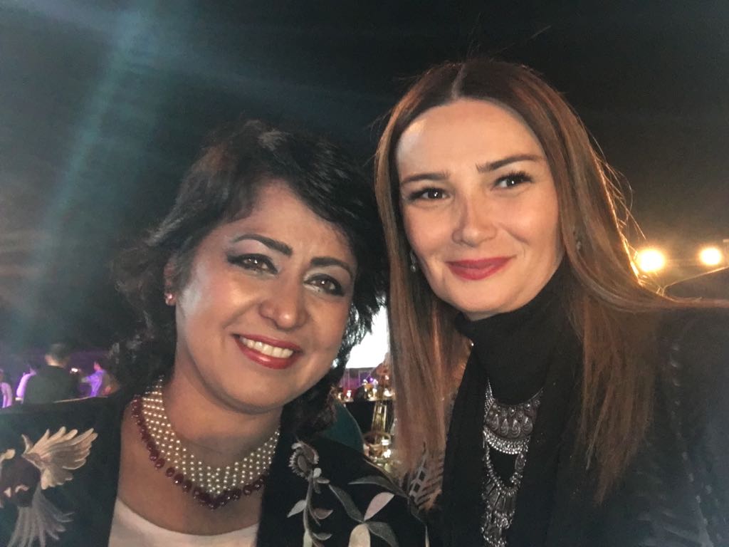 Qənirə Paşayeva Mavritaniyanın prezidenti Ameenah Gurib ilə görüş