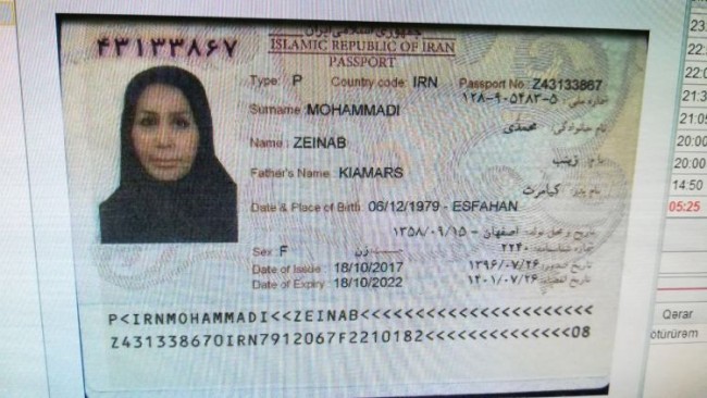 Bakıdan Londona getmək istəyən iranlı ana və qızı saxlanıldı - Saxta sənədə görə