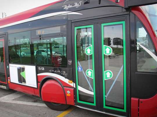 Bu avtobusda gediş haqqı qaldırıldı