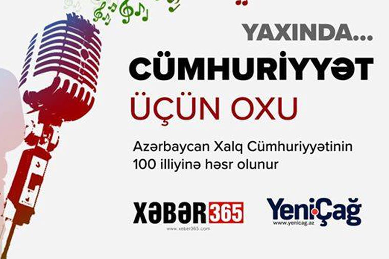 Yeni layihə başlayır: "Cümhuriyyət üçün oxu"