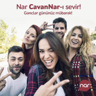 Gənclər günündə “Nar”-dan cavanlara “CavanNar” hədiyyəsi