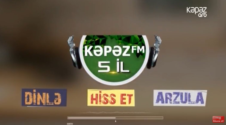 “Kəpəz FM”-in 5 yaşı tamam oldu – VİDEO