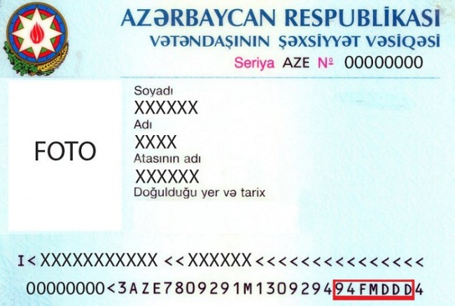 Şəxsiyyət vəsiqəsinə görə rüsum dəyişdirilir