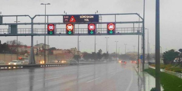 Bakının bu yollarında sürət həddi endirildi - DİQQƏT!
