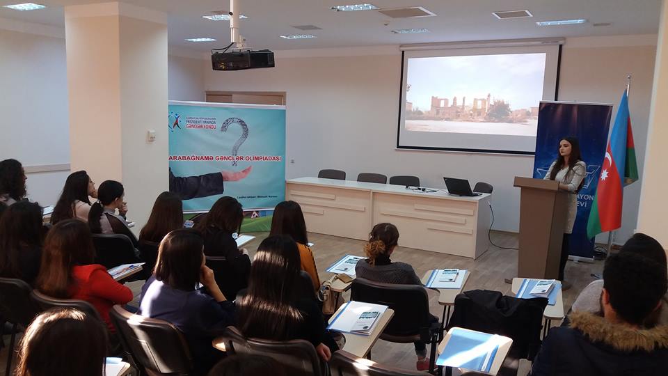 “Qarabağnamə” gənclər olimpiadası layihəsinə yekun vuruldu