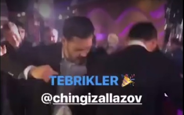 Zabit Səmədov “ləzginka” oynadı - Video