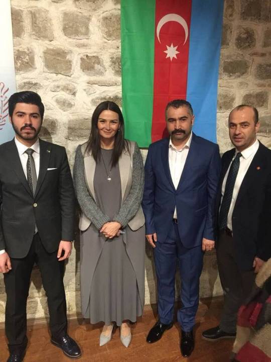 Qənirə Paşayeva Edirne Türk və Ülkü Ocaqları ilə Xocalıdan danışıb