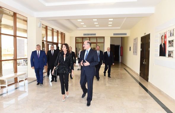 Mehriban Əliyeva Mədəniyyət Mərkəzinin açlışında – FOTO