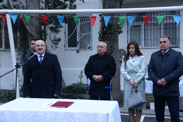 Nəsimi rayonunda növbəti “Abad həyət” sakinlərin istifadəsinə verildi