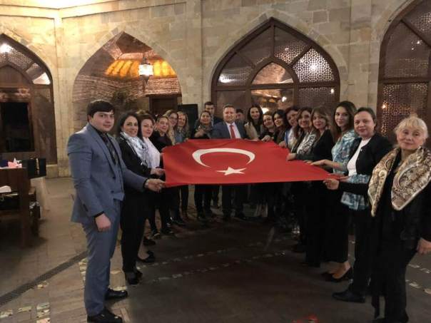 Qənirə Paşayeva Türkiyənin fəal iş qadınları ilə görüşüb