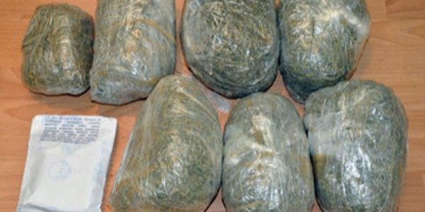 Narkobaron Azərbaycandan qayıqla çıxarkən saxlanıldı