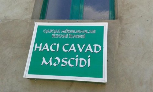 “Hacı Cavad” məscidi nə vaxt açıqlacaq?