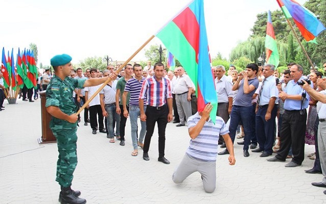 Növbəti həqiqi hərbi xidmətə çağırış başladı