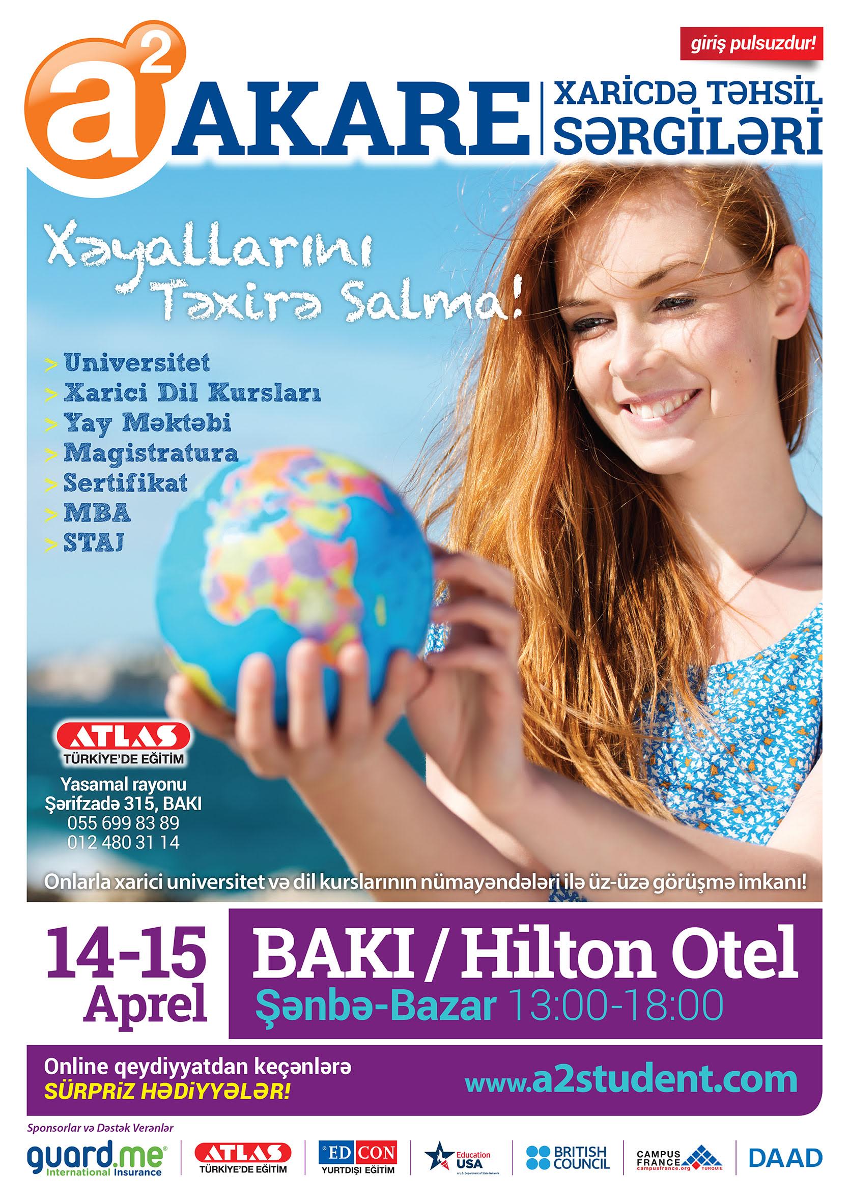 Bakıda Türkiyə və xarici universitetlərin təhsil sərgisi keçiriləcək - FOTO+VİDEO
