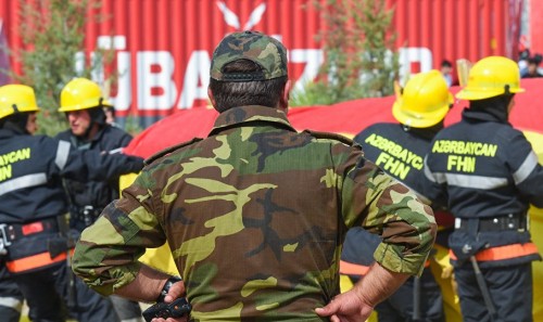 Bakıda xəstəxanada yanğın
