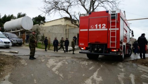 Azərbaycanda uşaq bağçası yandı