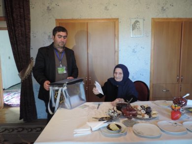 91 yaşlı seçici: Ölkəmizdə keçirilən bütün seçkilərdə iştirak etmişəm