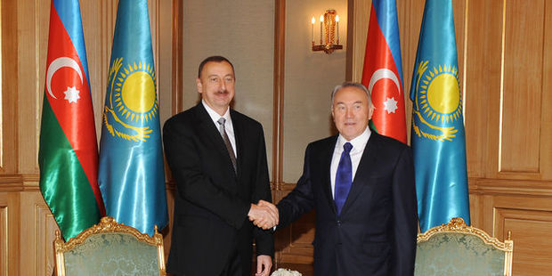 Nursultan Nazarbayev İlham Əliyevi təbrik edib