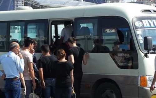 Saray avtobuslarının Sumqayıta girişinə qadağa qoyulub?
