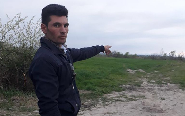 Xudatda dövlət sərhədini pozan əcnəbi saxlanıldı