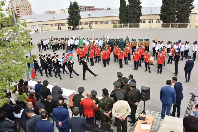 “Şahin” hərbi-idman oyunlarının Nəsimi rayon birinciliyi keçirildi